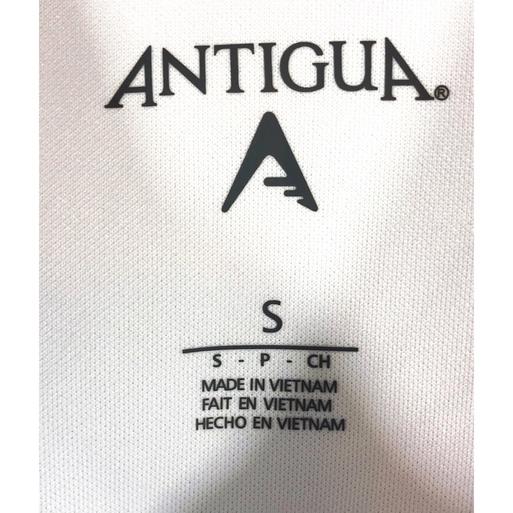 Antigua State of Georgia Small White Polo Shirt - Picture 5 of 6